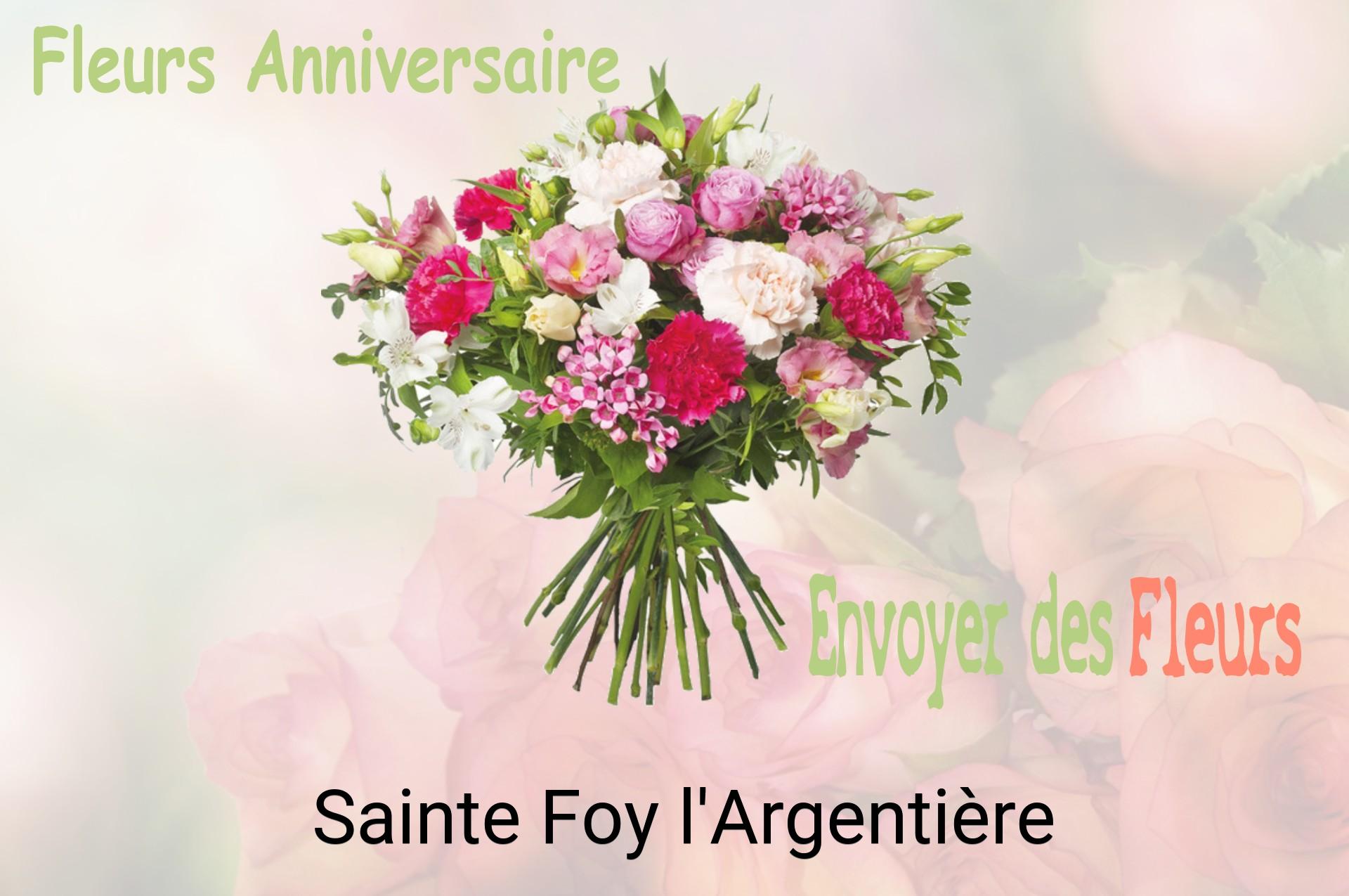Bouquet de fleurs d’anniversaire livré à Sainte-Foy-l'Argentière